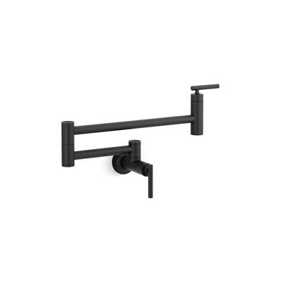 Kohler K-35745-BL - Wall-Mount Pot Filler