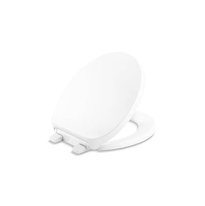 Kohler K-29031-0 - Drift Tab Readylatch Quiet-Close Round-Front Toilet Seat