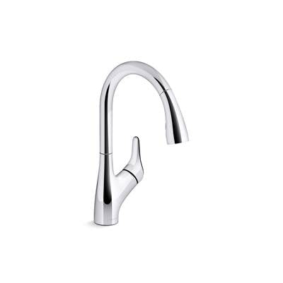 Kohler K-30469-CP - Rival Pull-Down Kitchen Sink Faucet With Two-Function Sprayhead