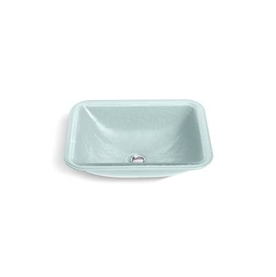 Kohler K-28823-G2-B11 - Yepsen Glass Undermount Bathroom Sink In Opaque Dew