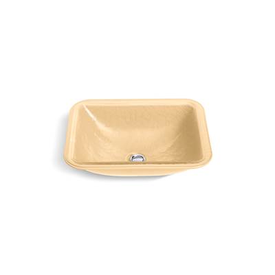 Kohler K-28823-G7-B11 - Yepsen Glass Undermount Bathroom Sink In Opaque Sandalwood