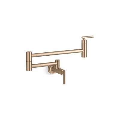 Kohler K-35745-BV - Wall-Mount Pot Filler
