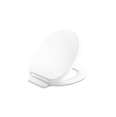 Kohler K-28005-0 - Drift Readylatch Quiet-Close Round-Front Toilet Seat