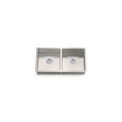 Kohler K-33155-NA - Strive 29-1/2 In. Undermount Double-Bowl Kitchen Sink