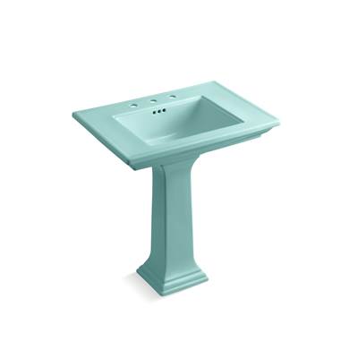 Kohler K-2268-8-H15 - Memoirs Stately 30-3/4 In. Rectangular Pedestal Bathroom Sink