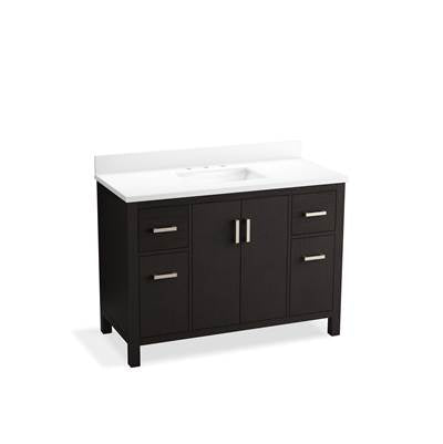 Kohler K-40640-BD1-BWK - Kresla 48 In. Bathroom Vanity Cabinet With Sink And Quartz Top