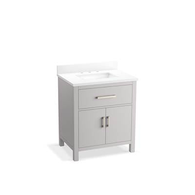 Kohler K-40638-BD1-AGA - Kresla 30 In. Bathroom Vanity Cabinet With Sink And Quartz Top
