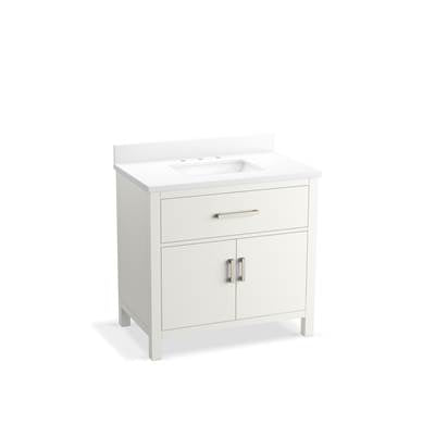 Kohler K-40639-BD1-0 - Kresla 36 In. Bathroom Vanity Cabinet With Sink And Quartz Top