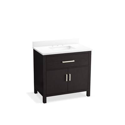 Kohler K-40639-BD1-BWK - Kresla 36 In. Bathroom Vanity Cabinet With Sink And Quartz Top