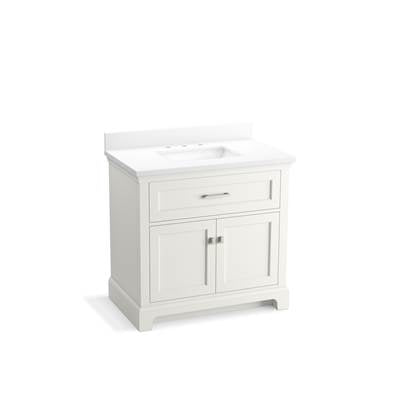Kohler K-29261-BD1-0 - Charlemont 36 In. Bathroom Vanity Cabinet With Sink And Quartz Top