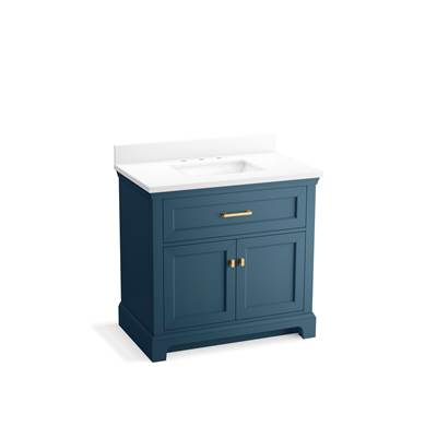 Kohler K-29261-BD1-TDB - Charlemont 36 In. Bathroom Vanity Cabinet With Sink And Quartz Top