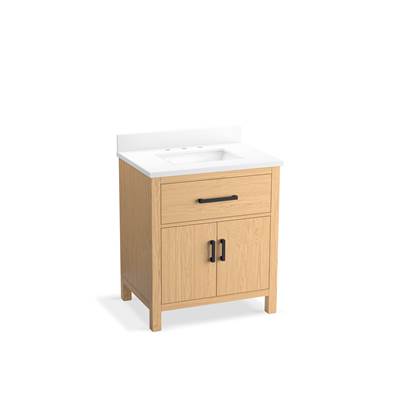 Kohler K-40638-BD1-WEK - Kresla 30 In. Bathroom Vanity Cabinet With Sink And Quartz Top