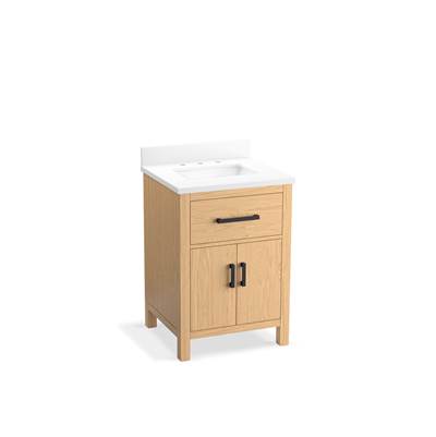 Kohler K-40637-BD1-WEK - Kresla 24 In. Bathroom Vanity Cabinet With Sink And Quartz Top