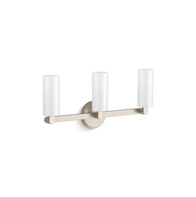 Kohler K-35874-SC03-BNL - Crue Three-Light Sconce