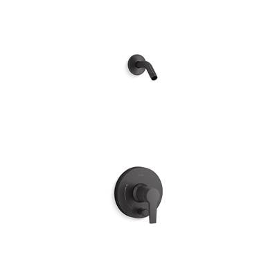 Kohler K-T49989-4L-BL - Pitch Rite-Temp Shower Trim Kit With Push-Button Diverter Without Showerhead