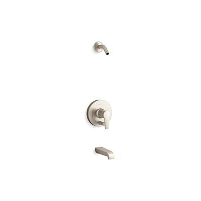 Kohler K-T49979-4L-BN - Pitch Rite-Temp Bath And Shower Trim Kit With Push-Button Diverter Without Showerhead