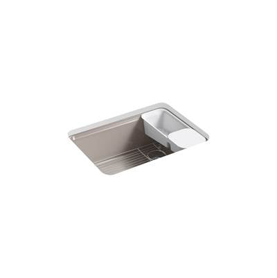 Kohler K-8668-5UA2-TRF - Riverby 27 In. Undermount Single-Bowl Workstation Kitchen Sink