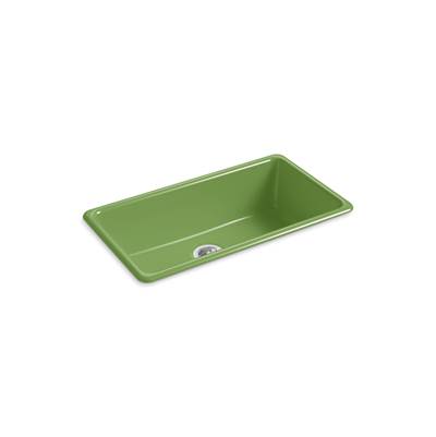 Kohler K-5707-34 - Iron/Tones 33 In. Top-/Undermount Single-Bowl Kitchen Sink