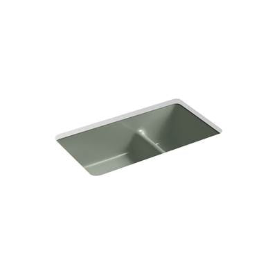 Kohler K-6625-42 - Iron/Tones Smart Divide 33 In. Top-/Undermount Double-Bowl Kitchen Sink