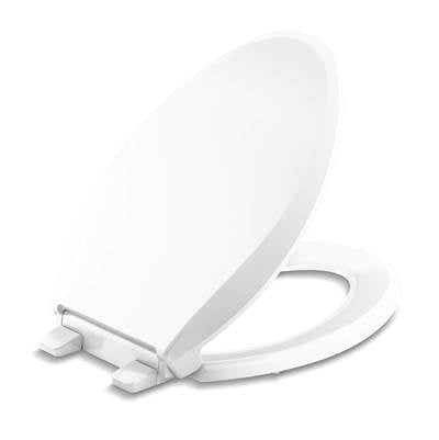 Kohler K-35584-0 - Cachet Recycled Readylatch Quiet-Close Elongated Toilet Seat
