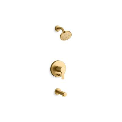 Kohler K-T35327-4Y-2MB - Elate Rite-Temp Bath And Shower Trim Kit With Push-Button Diverter 2.5 Gpm