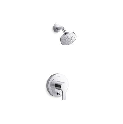 Kohler K-T35326-4Y-CP - Elate Rite-Temp Shower Trim Kit With Push-Button Diverter 2.5 Gpm