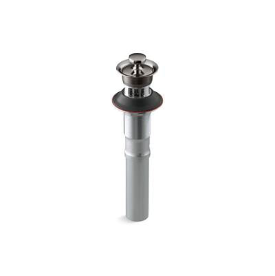 Kohler K-7127-A-TT - Bathroom Sink Drain With Overflow And Non-Removable Metal Stopper