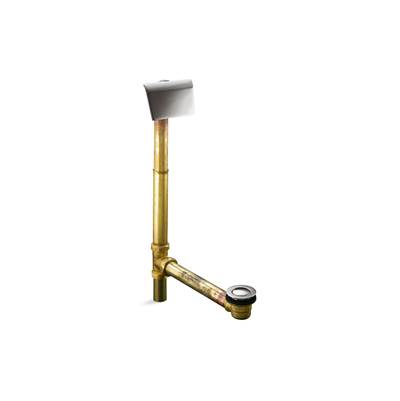 Kohler K-7147-AF-TT - Tea-For-Two 1-1/2 In. Contoured Pop-Up Drain And Overflow For Above- Or Through-The-Floor Installation