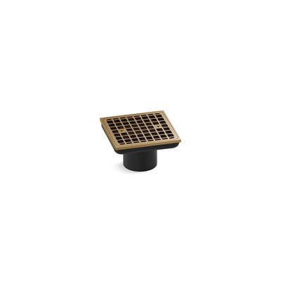Kohler K-22665-2MB - Clearflo Square Brass Tile-In Shower Drain (Drain Body Not Included)