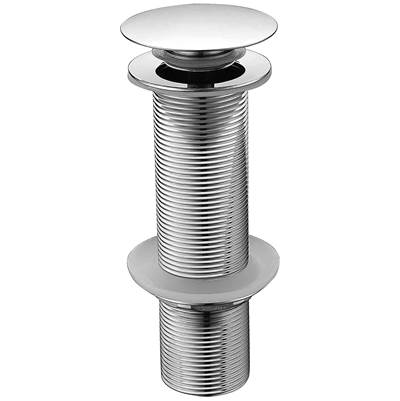 Lenova A-SP-27LPC - 6'' Long Thread Mushroom Pop Up Drain In Polished Chrome Finish