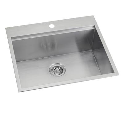 Lenova SS-OT-S25 - Lenova Ledge Series Stainless Steel Kitchen Sink (Topmount Or Undermount)