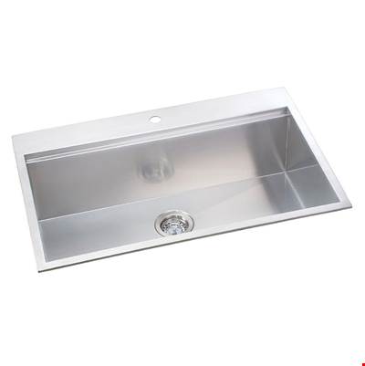 Lenova SS-OT-S33 - Lenova Ledge Series Stainless Steel Kitchen Sink (Topmount Or Undermount)
