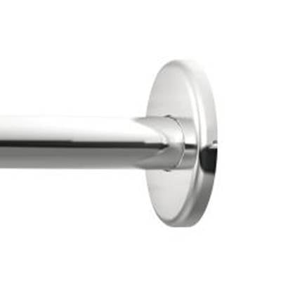 Moen DN2130CH - Curved Adj 57-60 Shower Rod Alum Ch