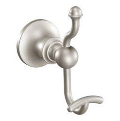 Moen DN4403BN - Vale Double Robe Hook Bn