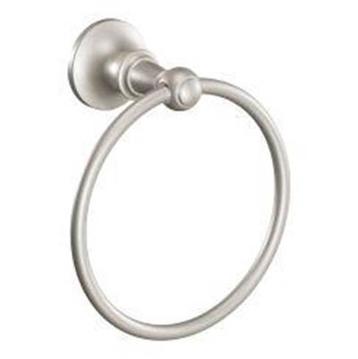 Moen DN4486BN - Vale Towel Ring Bn