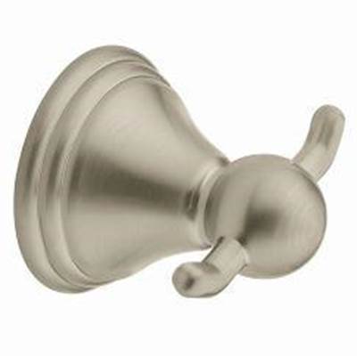 Moen DN8403BN - Preston Double Robe Hook Bn