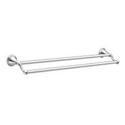 Moen DN8422CH - Preston 24 Double Towel Bar Ch
