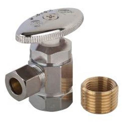 Moen M4590 - Vlv,Ang,1/2Fip X 3/8Comp,Cp Br