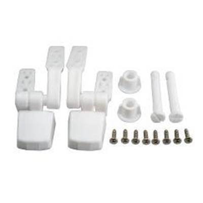 Moen M5671 - Hinge Tlt Seat Rt/Lf & Hdw Plstc Wht Crd