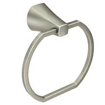 Moen MY8786BN - Lindor Towel Ring, P&M