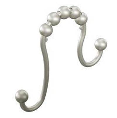 Moen SR2201BN - Double Shower Curtain Rings (12) Bn