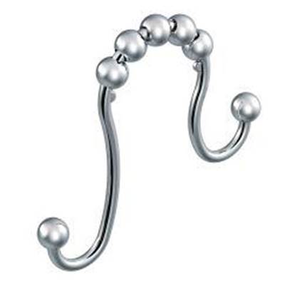 Moen SR2201CH - Double Shower Curtain Rings (12) Ch