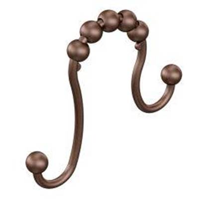 Moen SR2201OWB - Double Shower Curtain Rings (12) Owb