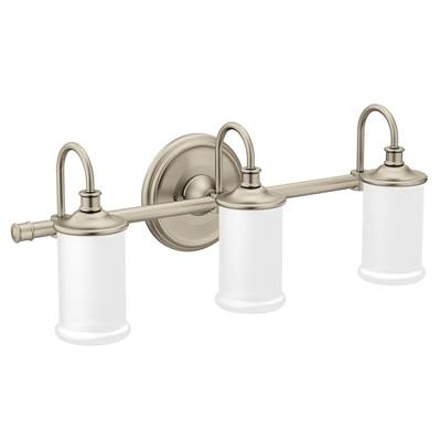 Moen YB6463BN - Belfield Three Globe Light Bn