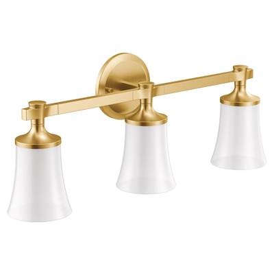 Moen YB0363BG - Flara 3 Globe Light Bg
