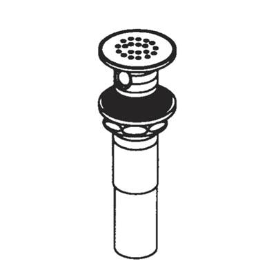 Moen 14750 - Commercial 1-1/4-Inch Grid Strainer, Chrome