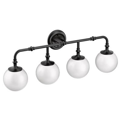 Moen YB0564BL - Colinet Four Globe Light Bl