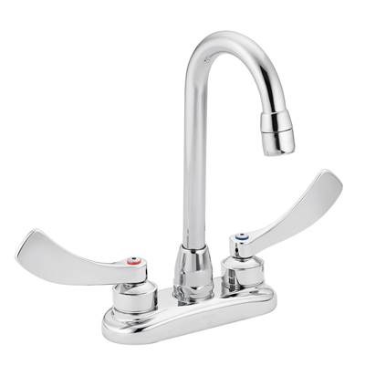 Moen 8278SMF12 - M-Dura Chrome Two-Handle Lavatory Faucet