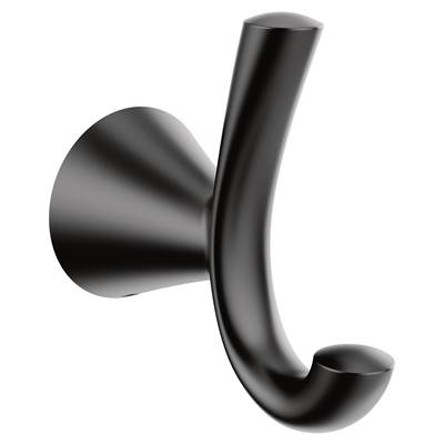 Moen YB2303BL - Glyde Robe Hook Bl