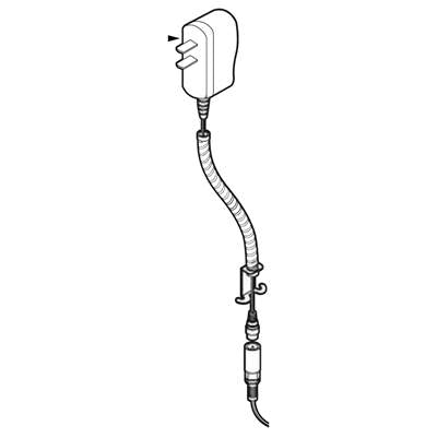 Moen 104446 - Commercial Plug In Power Adapter With Cable For 8306 And 8308